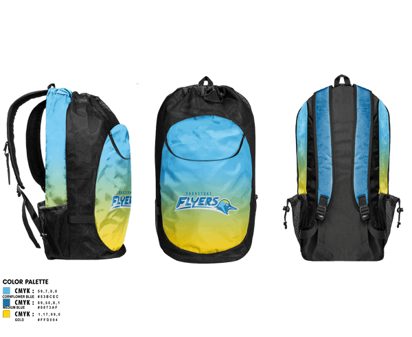 Gear Bag, Turnstone Flyers, Ice Hockey, Teamtime, Team time, sublimation, custom sports apparel, team uniforms, spirit wear, spiritwear, sports uniforms, custom shirts, team store, custom team store, fundraiser sports, apparel fundraiser