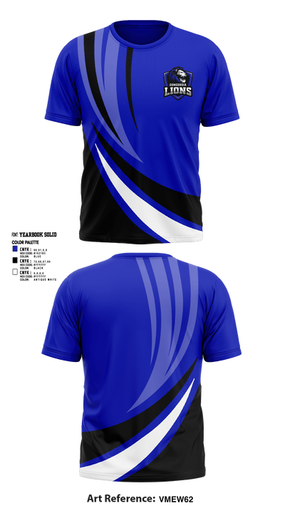 Concordia Lions Viersen 46898892 Short Sleeve Performance Shirt - 2