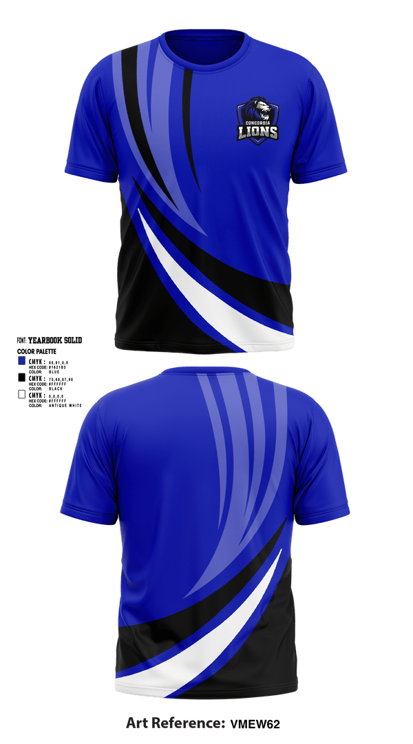 Short Sleeve Performance Shirt, Concordia Lions Viersen, Football, Teamtime, Team time, sublimation, custom sports apparel, team uniforms, spirit wear, spiritwear, sports uniforms, custom shirts, team store, custom team store, fundraiser sports, apparel fundraiser