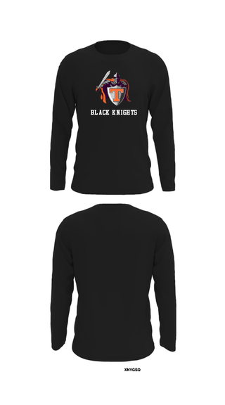 Long Sleeve Performance Shirt, Black Knights, Wrestling, Teamtime, Team time, sublimation, custom sports apparel, team uniforms, spirit wear, spiritwear, sports uniforms, custom shirts, team store, custom team store, fundraiser sports, apparel fundraiser