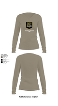 SOUTH CAROLINA ARMY NATIONAL GUARD 14160186 Women's Long Sleeve V-neck Shirt - 59