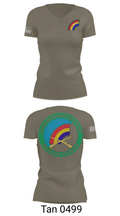 42nd ID 48314623 Women's Short Sleeve V-neck Shirt - 68