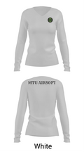 MTU 34745441 Women's Long Sleeve V-neck Shirt - 16
