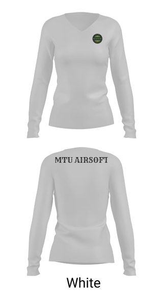 Womens Long Sleeve Vneck Shirt, MTU, Spirit Store, Teamtime, Team time, sublimation, custom sports apparel, team uniforms, spirit wear, spiritwear, sports uniforms, custom shirts, team store, custom team store, fundraiser sports, apparel fundraiser