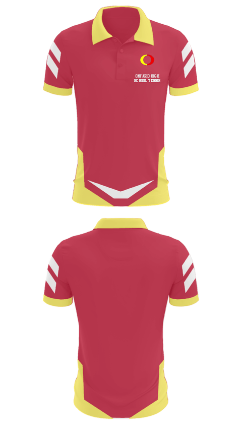 Short Sleeve Performance Polo, Ontario High School Tennis, Tennis, Teamtime, Team time, sublimation, custom sports apparel, team uniforms, spirit wear, spiritwear, sports uniforms, custom shirts, team store, custom team store, fundraiser sports, apparel fundraiser