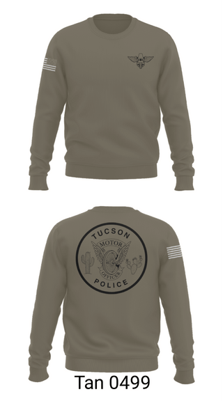 Crew Neck Sweatshirt, TPD MOTOR UNIT, Police, Teamtime, Team time, sublimation, custom sports apparel, team uniforms, spirit wear, spiritwear, sports uniforms, custom shirts, team store, custom team store, fundraiser sports, apparel fundraiser