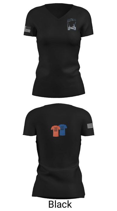 53 weg 62050278 Women's Short Sleeve V-neck Shirt - 28