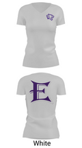 Elgin High School Volleyball 88554303 Women's Short Sleeve V-neck Shirt - 19