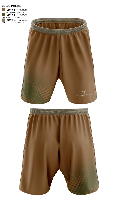 Athletic Shorts With Pockets, ELITE BATALLION, Cross Country, Teamtime, Team time, sublimation, custom sports apparel, team uniforms, spirit wear, spiritwear, sports uniforms, custom shirts, team store, custom team store, fundraiser sports, apparel fundraiser