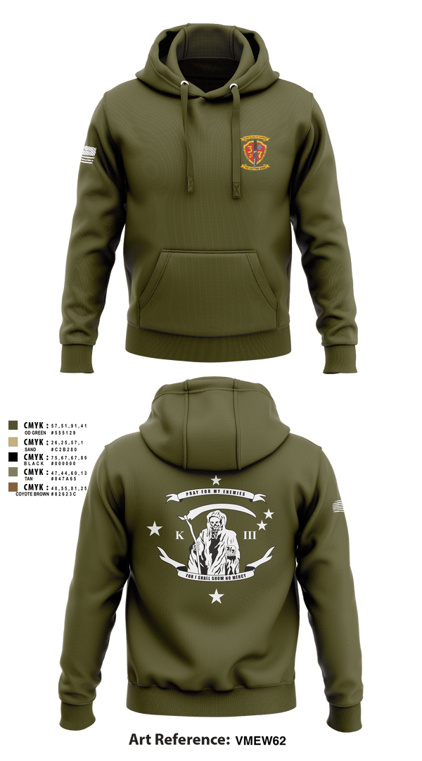Hoodie, V3/7, Marines, Teamtime, Team time, sublimation, custom sports apparel, team uniforms, spirit wear, spiritwear, sports uniforms, custom shirts, team store, custom team store, fundraiser sports, apparel fundraiser