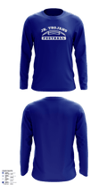 Orland Jr Trojans Football 79293862 Long Sleeve Performance Shirt - 8