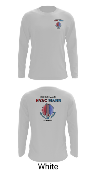 Long Sleeve Performance Shirt, Hvacmannllc, , Teamtime, Team time, sublimation, custom sports apparel, team uniforms, spirit wear, spiritwear, sports uniforms, custom shirts, team store, custom team store, fundraiser sports, apparel fundraiser