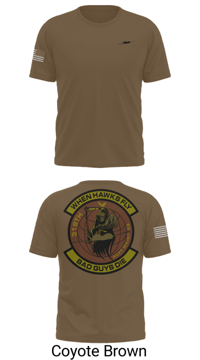 319th Maintenance Squadron 60744056 Old School Cotton Feel Shirt - 10
