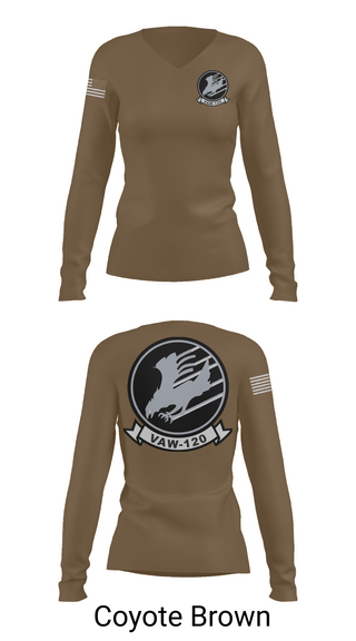 Womens Long Sleeve Vneck Shirt, VAW-120, , Teamtime, Team time, sublimation, custom sports apparel, team uniforms, spirit wear, spiritwear, sports uniforms, custom shirts, team store, custom team store, fundraiser sports, apparel fundraiser