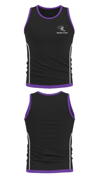 Tank Top, Meade High School Track, Track & Field, Teamtime, Team time, sublimation, custom sports apparel, team uniforms, spirit wear, spiritwear, sports uniforms, custom shirts, team store, custom team store, fundraiser sports, apparel fundraiser