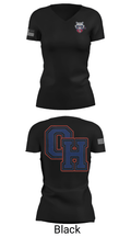Oak Hill High School 95566271 Women's Short Sleeve V-neck Shirt - 38