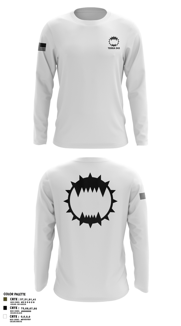 Long Sleeve Performance Polo, Terra 343, , Teamtime, Team time, sublimation, custom sports apparel, team uniforms, spirit wear, spiritwear, sports uniforms, custom shirts, team store, custom team store, fundraiser sports, apparel fundraiser
