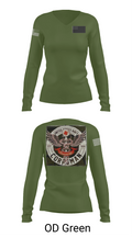 Hospital Corpsman 483709 Women's Long Sleeve V-neck Shirt - 54