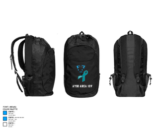 Gear Bag, AYSO AREA 10V, Men's Soccer, Teamtime, Team time, sublimation, custom sports apparel, team uniforms, spirit wear, spiritwear, sports uniforms, custom shirts, team store, custom team store, fundraiser sports, apparel fundraiser