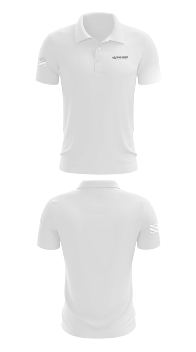 Black Knights Lacrosse Club 76626812 Short Sleeve Performance Polo - 9