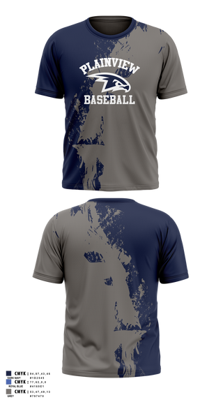 Short Sleeve Performance Shirt, Plainview Little League, Baseball, Teamtime, Team time, sublimation, custom sports apparel, team uniforms, spirit wear, spiritwear, sports uniforms, custom shirts, team store, custom team store, fundraiser sports, apparel fundraiser