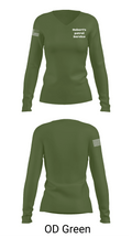 Robert's patrol Service 85931297 Women's Long Sleeve V-neck Shirt -1 54