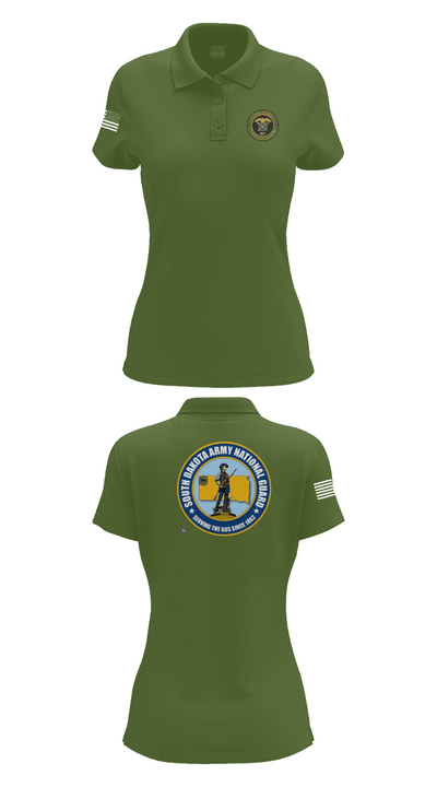 235th MP CO 6760099 Women's Short Sleeve Performance Polo  - 55