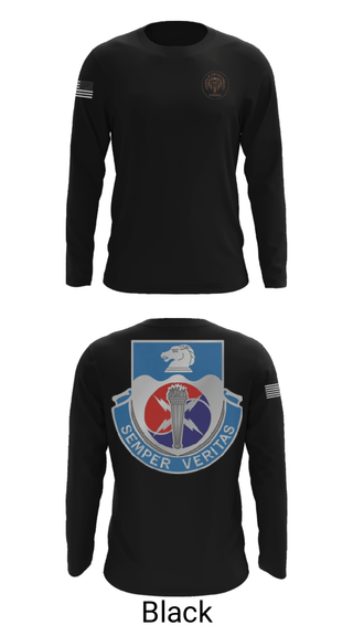 Long Sleeve Performance Shirt, 312TH MI BN, CHARLIE DETACHMENT, Army, Teamtime, Team time, sublimation, custom sports apparel, team uniforms, spirit wear, spiritwear, sports uniforms, custom shirts, team store, custom team store, fundraiser sports, apparel fundraiser