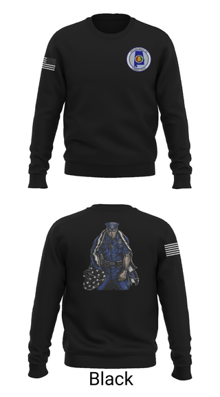 Crew Neck Sweatshirt, Alabama Department of Corrections, Police, Teamtime, Team time, sublimation, custom sports apparel, team uniforms, spirit wear, spiritwear, sports uniforms, custom shirts, team store, custom team store, fundraiser sports, apparel fundraiser