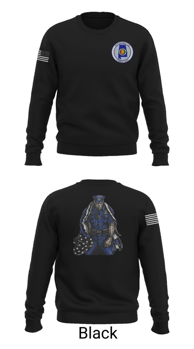 Alabama Department of Corrections 68414517 Crew Neck Sweatshirt - 24