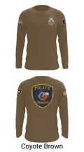 Crowley Police Department 8097883 Long Sleeve Performance Shirt 6