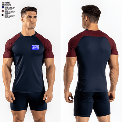 Cousino United Bowling 12861245 Short Sleeve Performance Shirt - 1