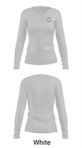MPAC 360° Wrestling 49927264 Women's Long Sleeve V-neck Shirt - 16