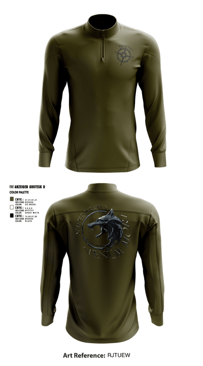 NIRT 4083324 Quarter Zip Jacket - 7