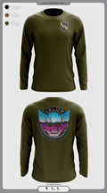 VALOR CO. 5BN, 1SFAB 4859482 Long Sleeve Performance Shirt - 6