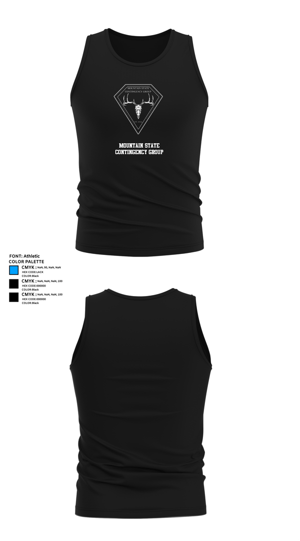 Tank Top, Mountain State Contingency Group, , Teamtime, Team time, sublimation, custom sports apparel, team uniforms, spirit wear, spiritwear, sports uniforms, custom shirts, team store, custom team store, fundraiser sports, apparel fundraiser