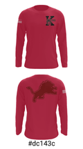Martin Luther King Jr High School Tennis 55326487 Long Sleeve Performance Shirt - 18
