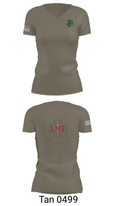 Lasd Lomita 1516490 Women's Short Sleeve V-neck Shirt - 65