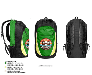 Gear Bag, Otters Way Outdoors, , Teamtime, Team time, sublimation, custom sports apparel, team uniforms, spirit wear, spiritwear, sports uniforms, custom shirts, team store, custom team store, fundraiser sports, apparel fundraiser