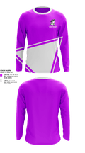 Ticonderoga Senior High School 43455498 Long Sleeve Performance Shirt - 1