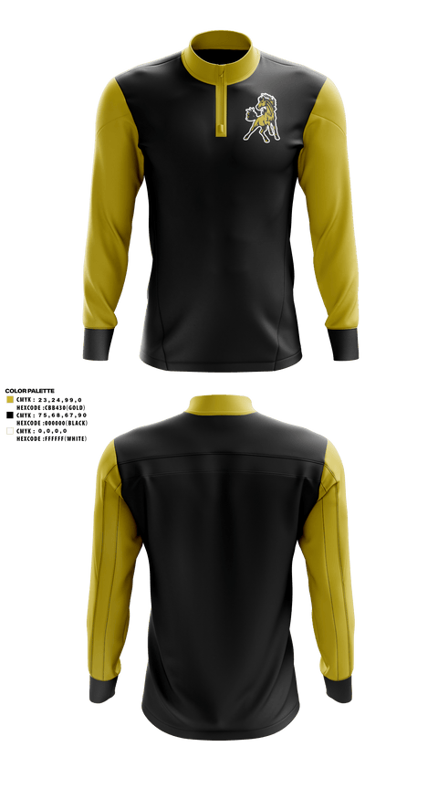 Quarter Zip Jacket, Lynchburg-Clay High School Band, Spirit Store, Teamtime, Team time, sublimation, custom sports apparel, team uniforms, spirit wear, spiritwear, sports uniforms, custom shirts, team store, custom team store, fundraiser sports, apparel fundraiser