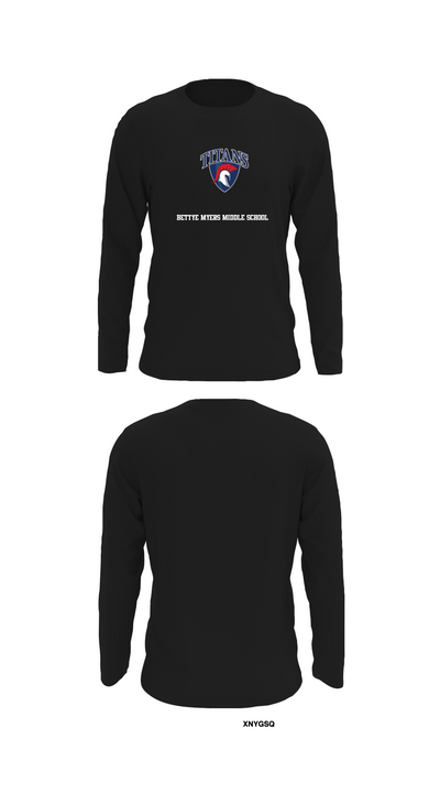 Bettye Myers Middle School 4865025 Long Sleeve Performance Shirt 13