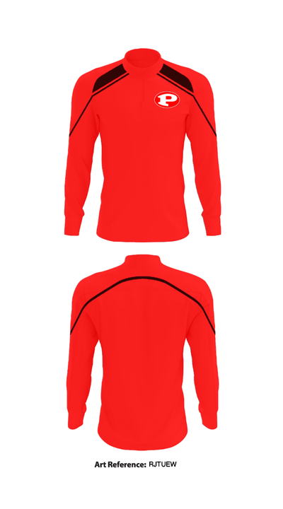 Prestonsburg High School Softball 80317061 Quarter Zip Jacket - 29