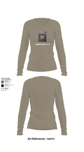 Archer Battery 2-2 FA 26774944 Women's Long Sleeve V-neck Shirt - 62