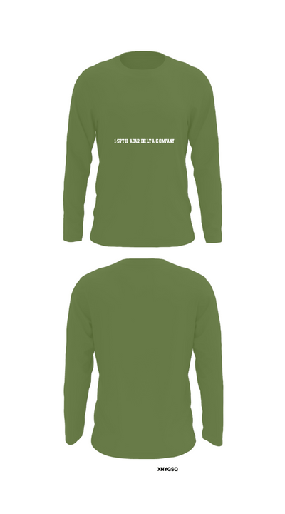 1/57th ADAR Delta Company 19205986 Long Sleeve Performance Shirt - 52