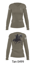 Longknife 89449202 Women's Long Sleeve V-neck Shirt - 77