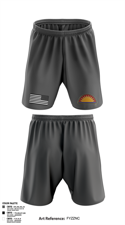 C Med 88701681 Athletic Shorts With Pockets - 105