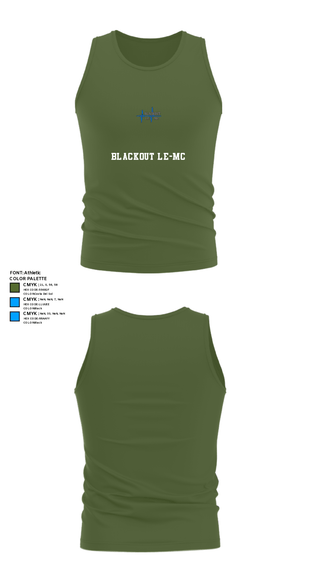Tank Top, BLACKOUT LE-MC, , Teamtime, Team time, sublimation, custom sports apparel, team uniforms, spirit wear, spiritwear, sports uniforms, custom shirts, team store, custom team store, fundraiser sports, apparel fundraiser