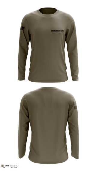 Long Sleeve Performance Shirt, Crime Scene Unit, , Teamtime, Team time, sublimation, custom sports apparel, team uniforms, spirit wear, spiritwear, sports uniforms, custom shirts, team store, custom team store, fundraiser sports, apparel fundraiser