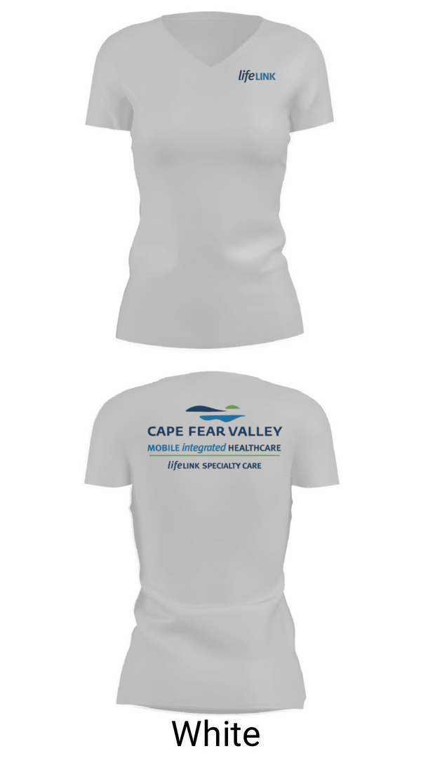 Women's Short Sleeve Vneck Shirt, LifeLINK Ground, , Teamtime, Team time, sublimation, custom sports apparel, team uniforms, spirit wear, spiritwear, sports uniforms, custom shirts, team store, custom team store, fundraiser sports, apparel fundraiser